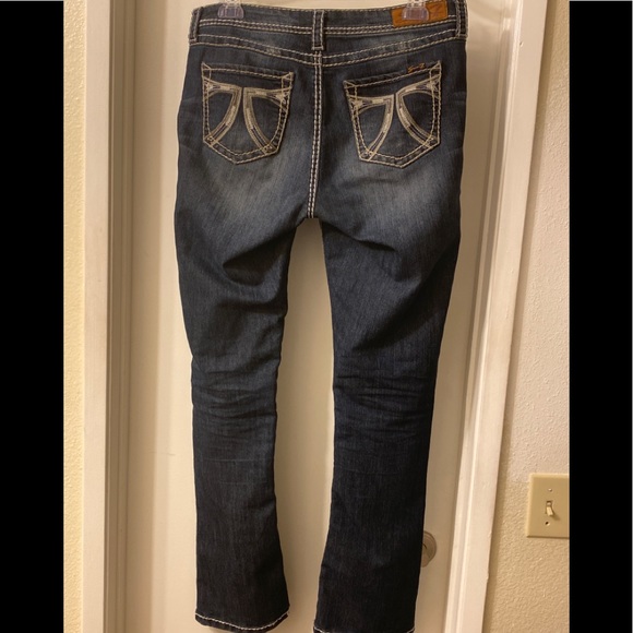 Seven 7 Rocker Slim Jeans size 10 - Picture 3 of 9